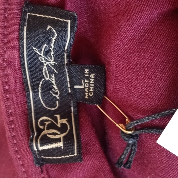 NWT DG2 Diane Gilman Large sequined blouse long sleeves - Picture 7 of 8